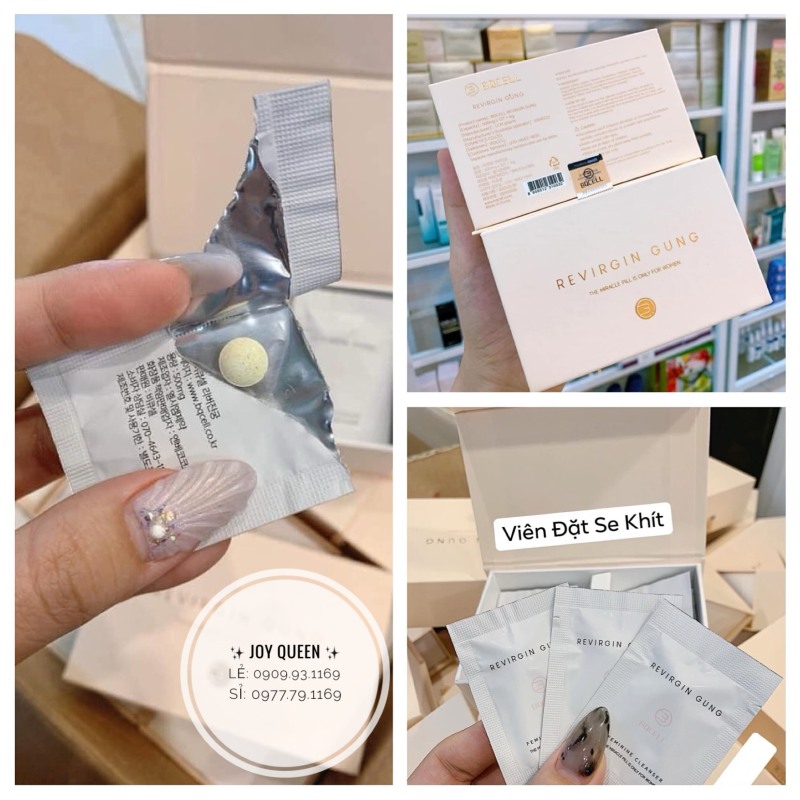 Viên Đặt Revirgin Gung Bqcell của Hàn Quốc (Mẫu Mới)