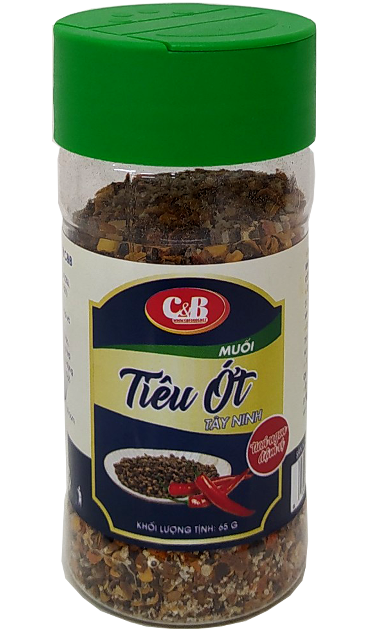 MUỐI TIÊU ỚT TÂY NINH C&B 65G