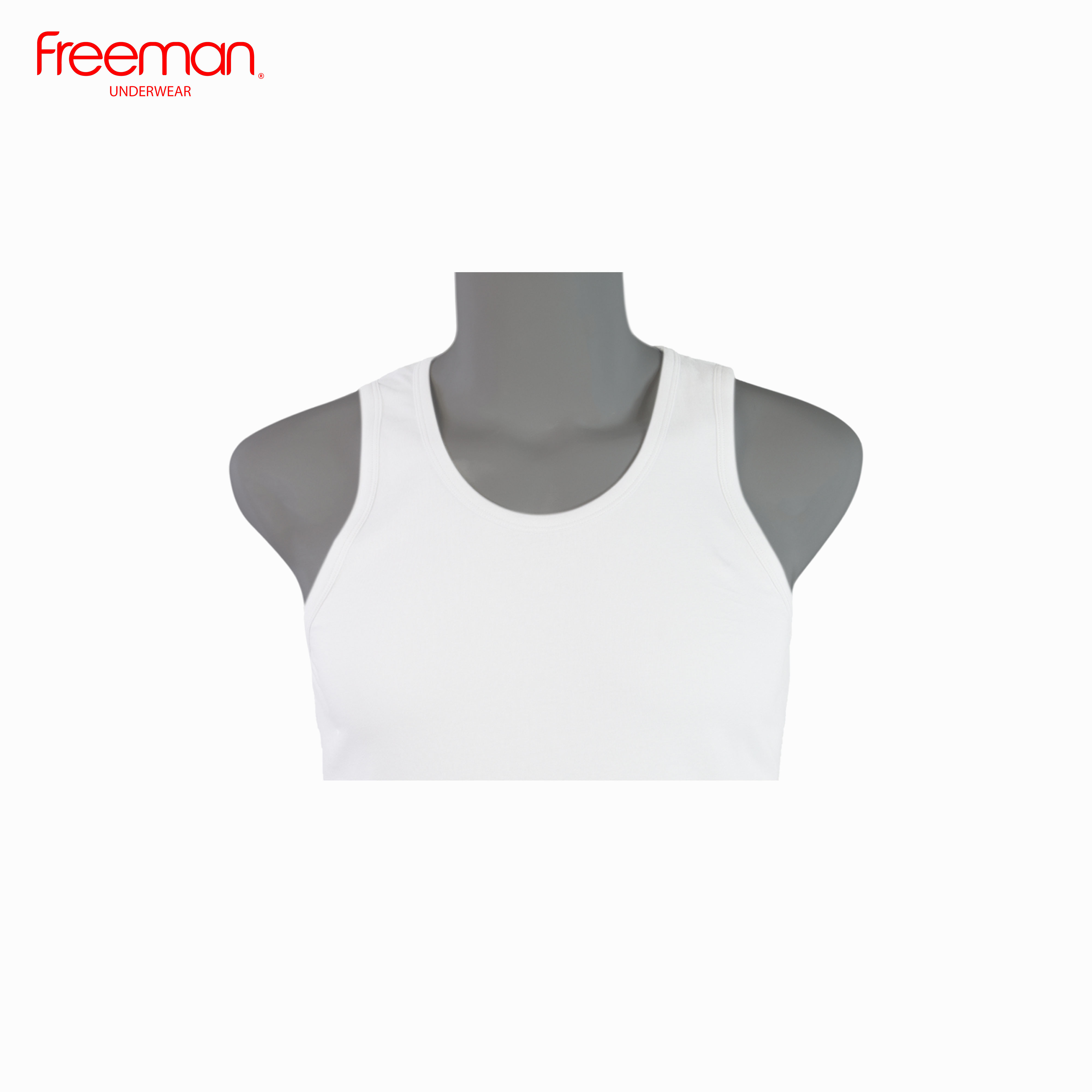 Áo thun ba lỗ nam Freeman - Chất liệu cotton ASF205 [Combo 3]