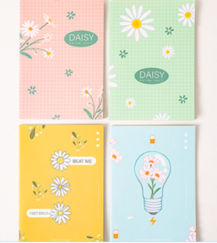 Vở kẻ ngang A5 Hoa Cúc, 30 tờ, 60 trang - SakuraShop