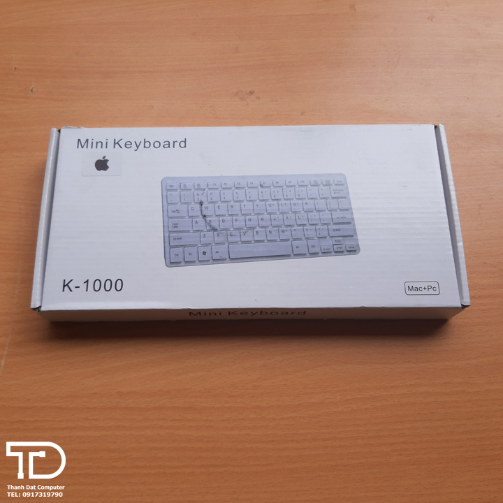 Bàn phím mini nhỏ gọn cho Laptop, Macbook, PC - Mini Keyboard