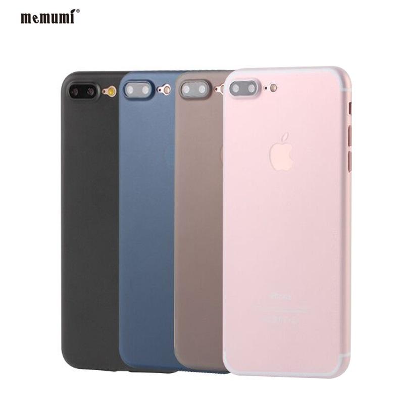Ốp lưng mờ nhám siêu mỏng Memumi dành cho Iphone 7 Plus / 8 Plus