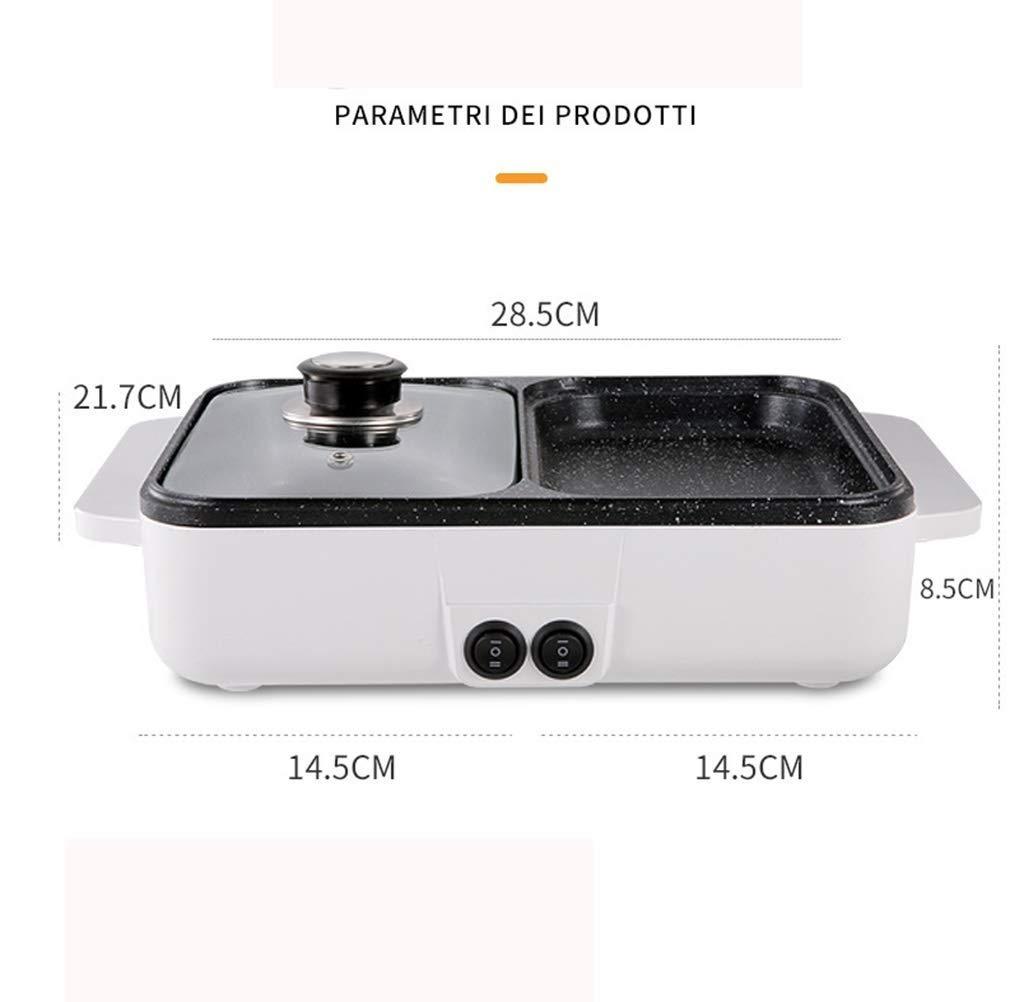 It Smart - Bộ bếp điện đá Granite BBQ&Hotpot 1200w