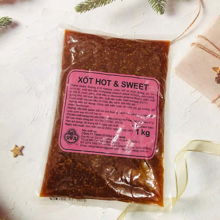 Sốt Phủ Gà Rán Hot & Sweet 1kg