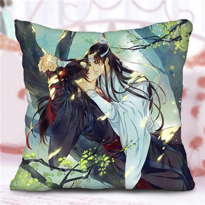 Gối Ma đạo tổ sư phim trần tình lệnh in hình ảnh đẹp bông mềm LAM VONG CƠ NGỤY VÔ TIỆN Tiêu Chiến Vương Nhất Bác