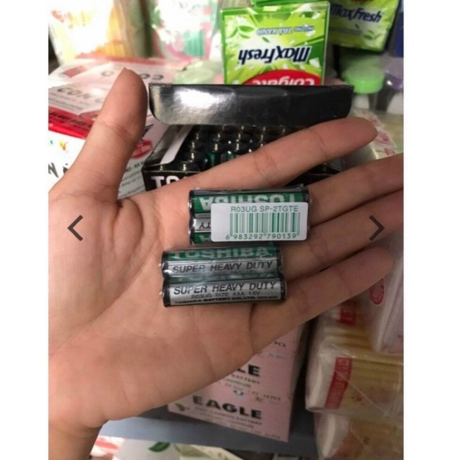 Pin toshiba aaa hộp 40 viên