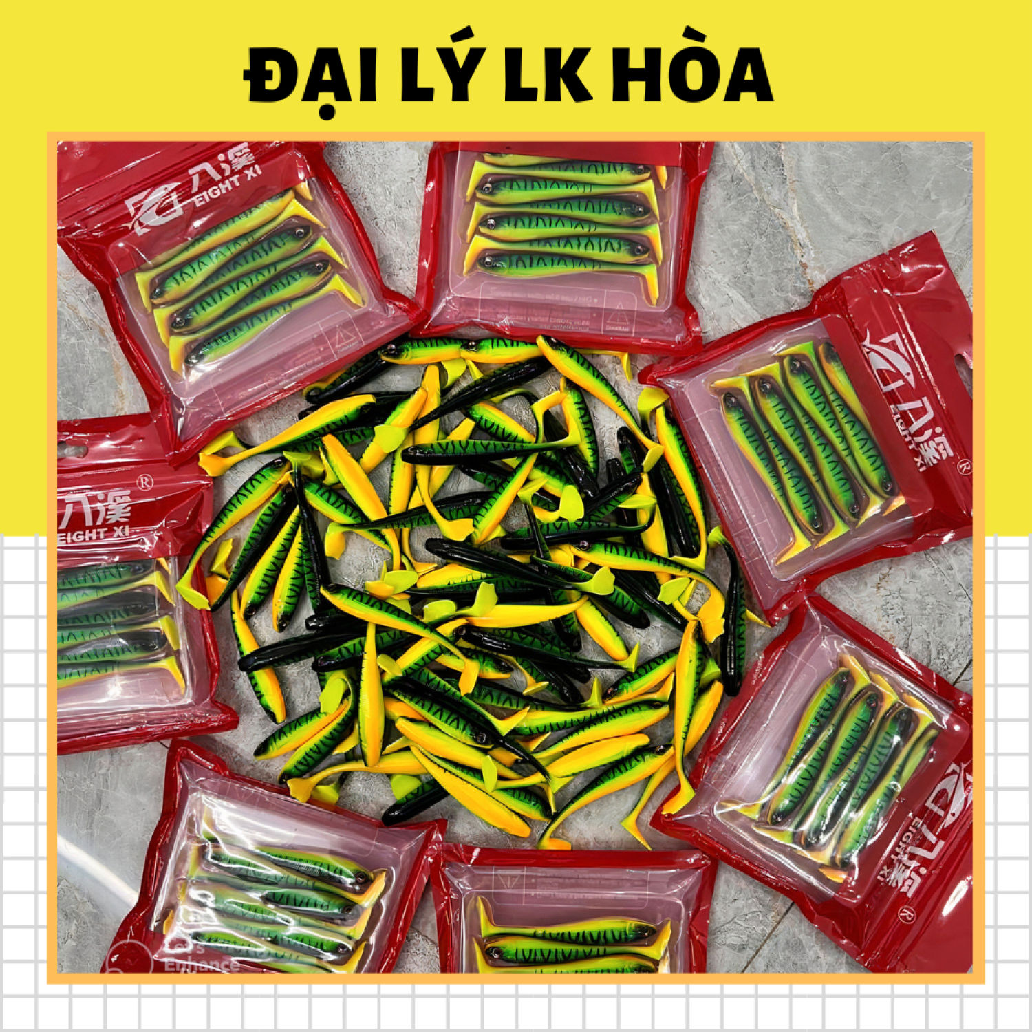 Mồi mềm câu lure NFF - top con mồi quốc dân