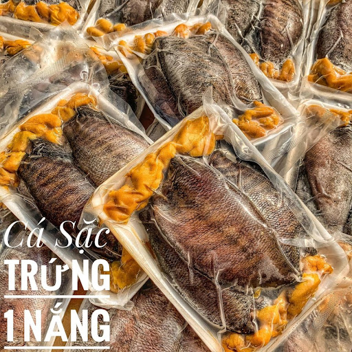 Khô cá sặc trứng 1 nắng - khay 500g ( giao tphcm )