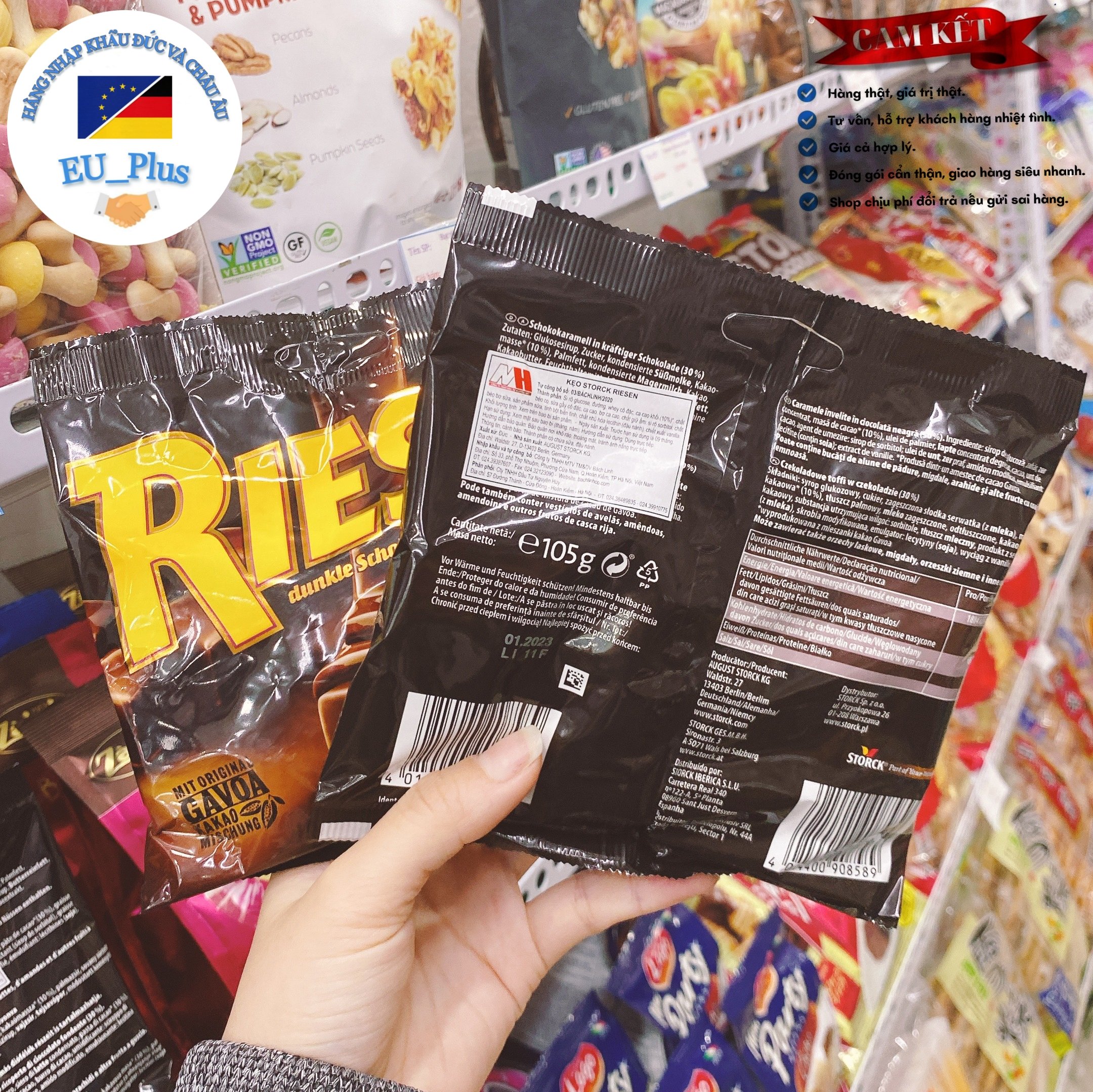 Kẹo Socola Riesen Đức