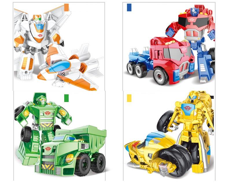 Đồ chơi biến hình ô tô thành robot cho bé, quà tặng cho bé yêu cực ngộ nghĩnh