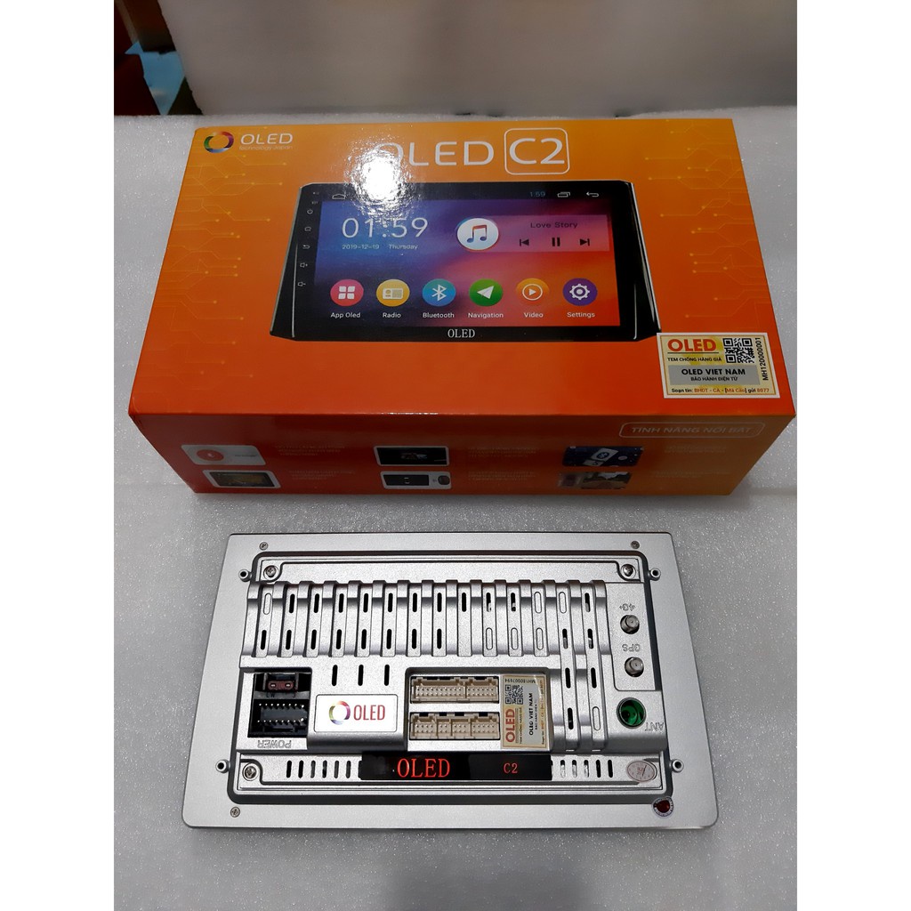 màn hình androi OLED C2 ( NEW ) CHO XE HƠI