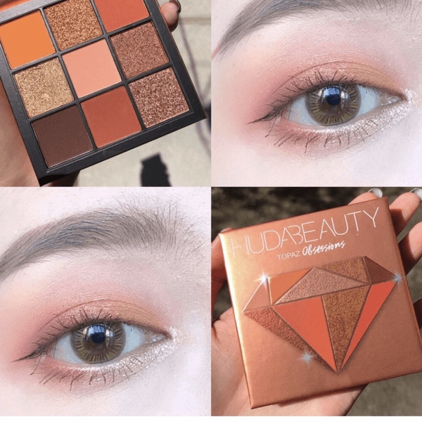 Bảng Phấn Màu Mắt 9 Ô HUDA BEAUTY TOPAZ Obsessions – SATP939
