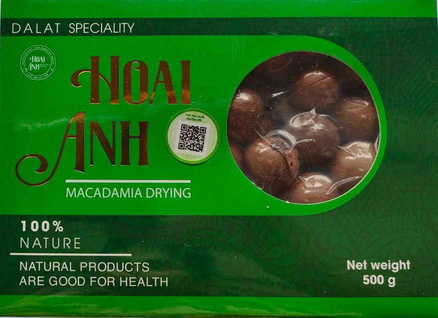 Macca  - túi zip loại 500gram sản phẩm OCOP