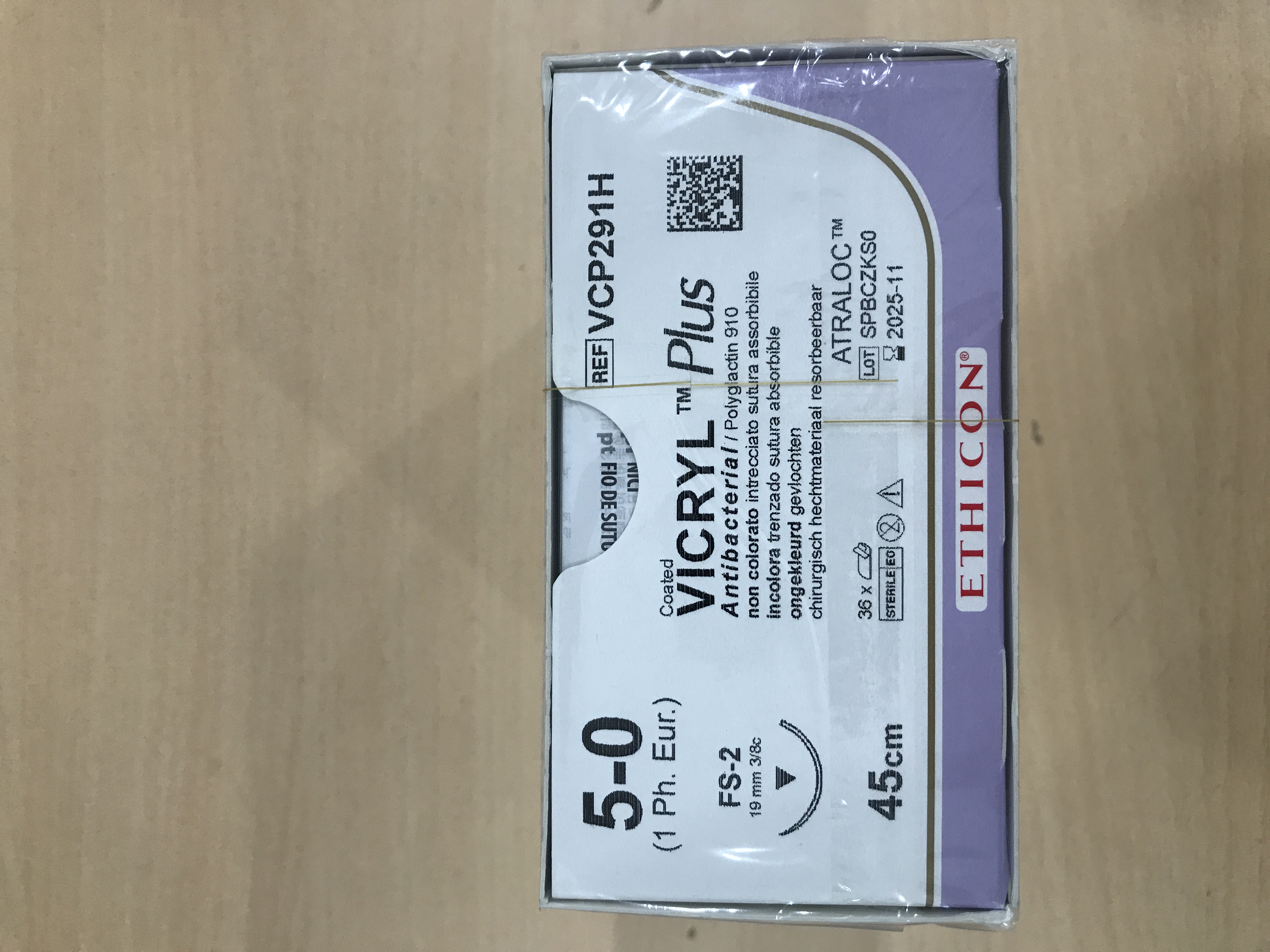 Chỉ phẫu thuật Vicryl 5/0