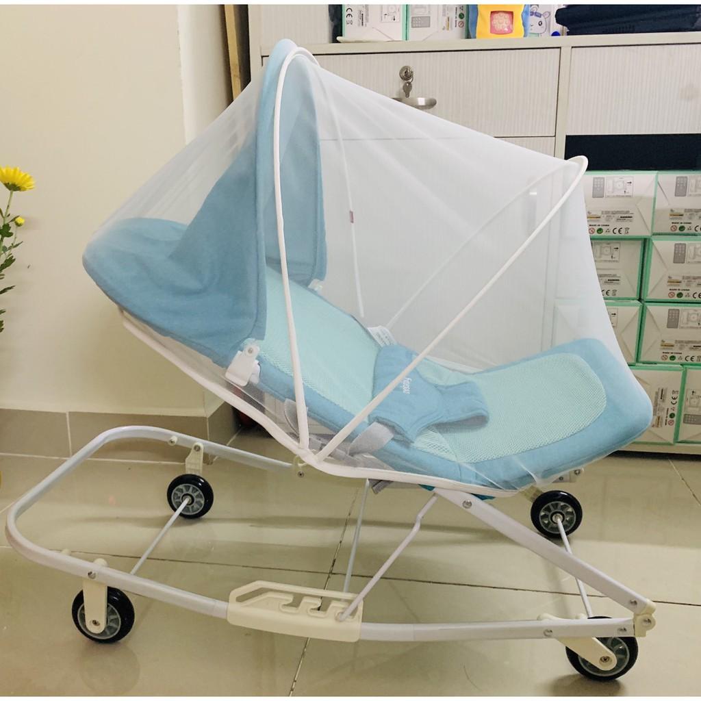 Xe nằm chơi bập bênh 2 in 1 Seebaby R1