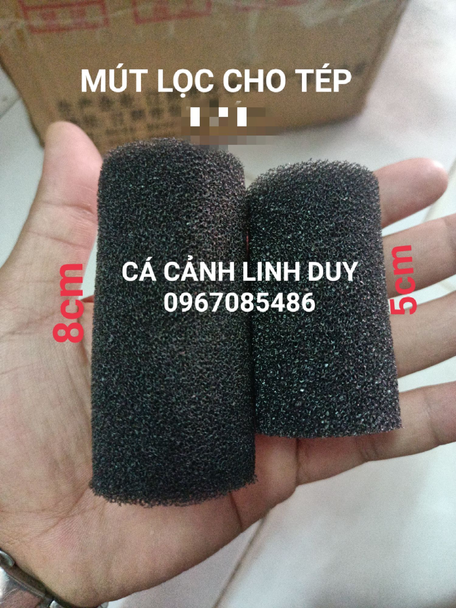 Bịt Tép 5cm , Mút Bịt Tép