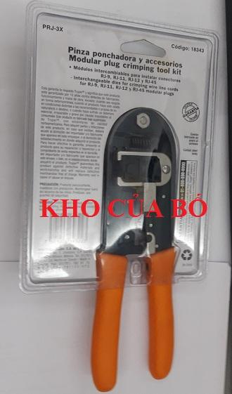 Kèm bấm cáp mạng nhiều đầu Truper - 18343