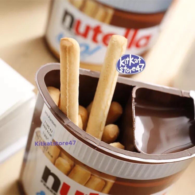 BÁNH CHẤM SỐT NUTELLA