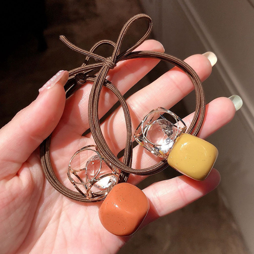 Set 3 dây buộc tóc xinh xắn cho nữ (Giao trộn mầu ngẫu nhiên)