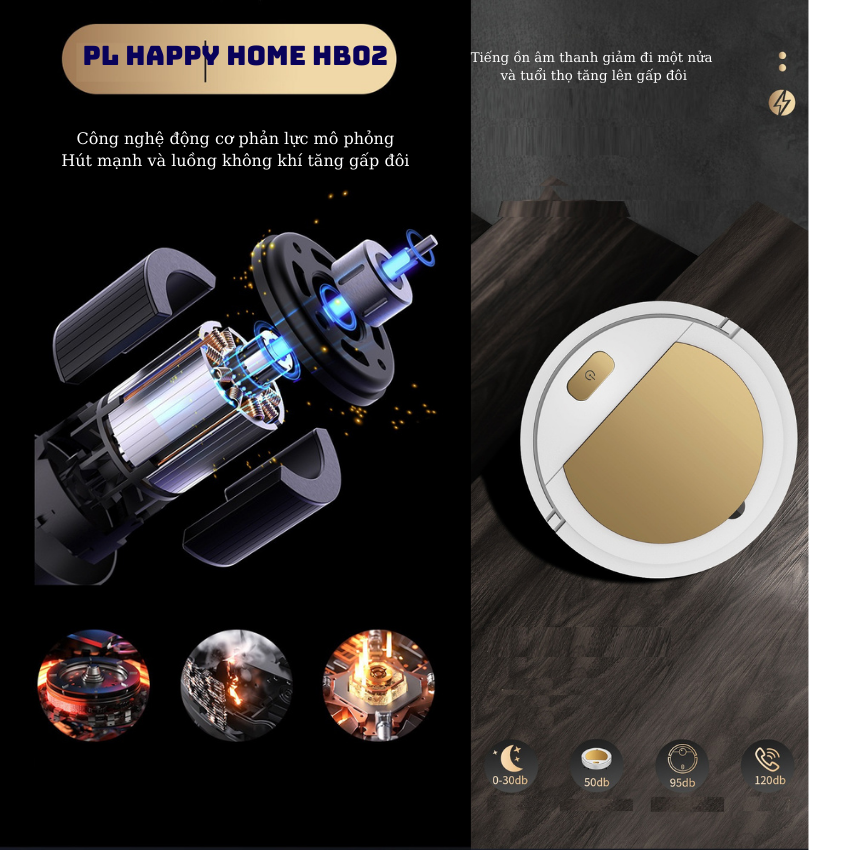 MÁY HÚT BỤI THẾ HỆ MỚI 2021 PL HAPPY HOME HB02