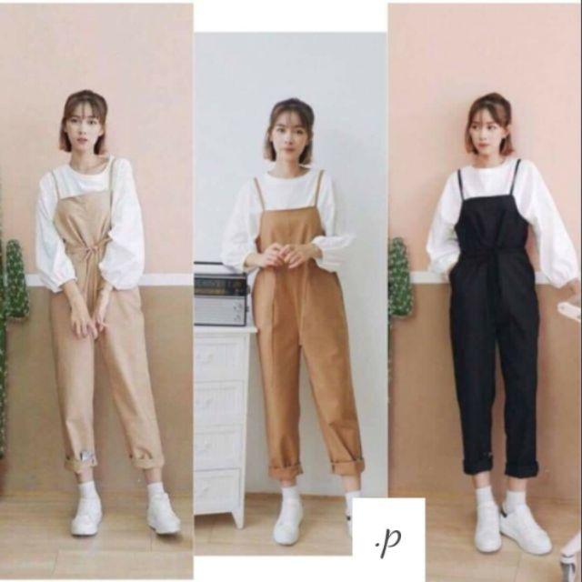 Siêu phẩm - Yếm kaki rút eo(  kèm áo) siêu xinh.