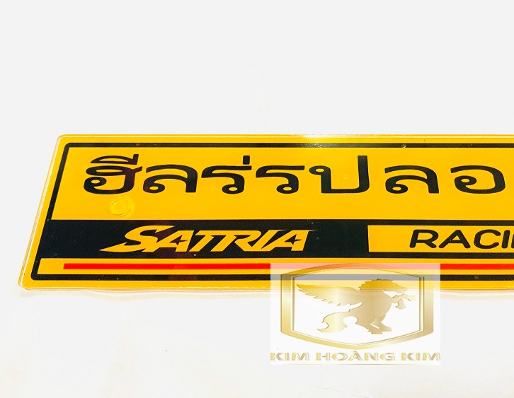 Bảng tên Thái gắn Satria Siêu Rẻ bền đẹp