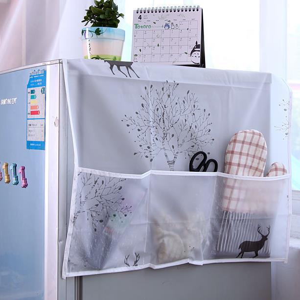 Khăn Phủ Tủ Lạnh Chống Thấm, Chống Bụi Dày Dặn Mẫu Mới - HÀNG CÓ SẴN