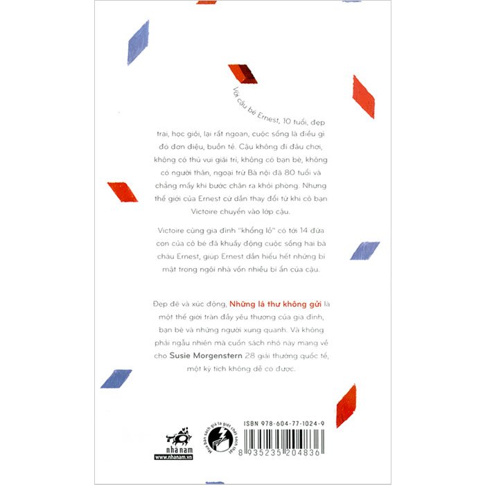 Sách - Những lá thư không gửi (Susie Morgenstern) (NN)