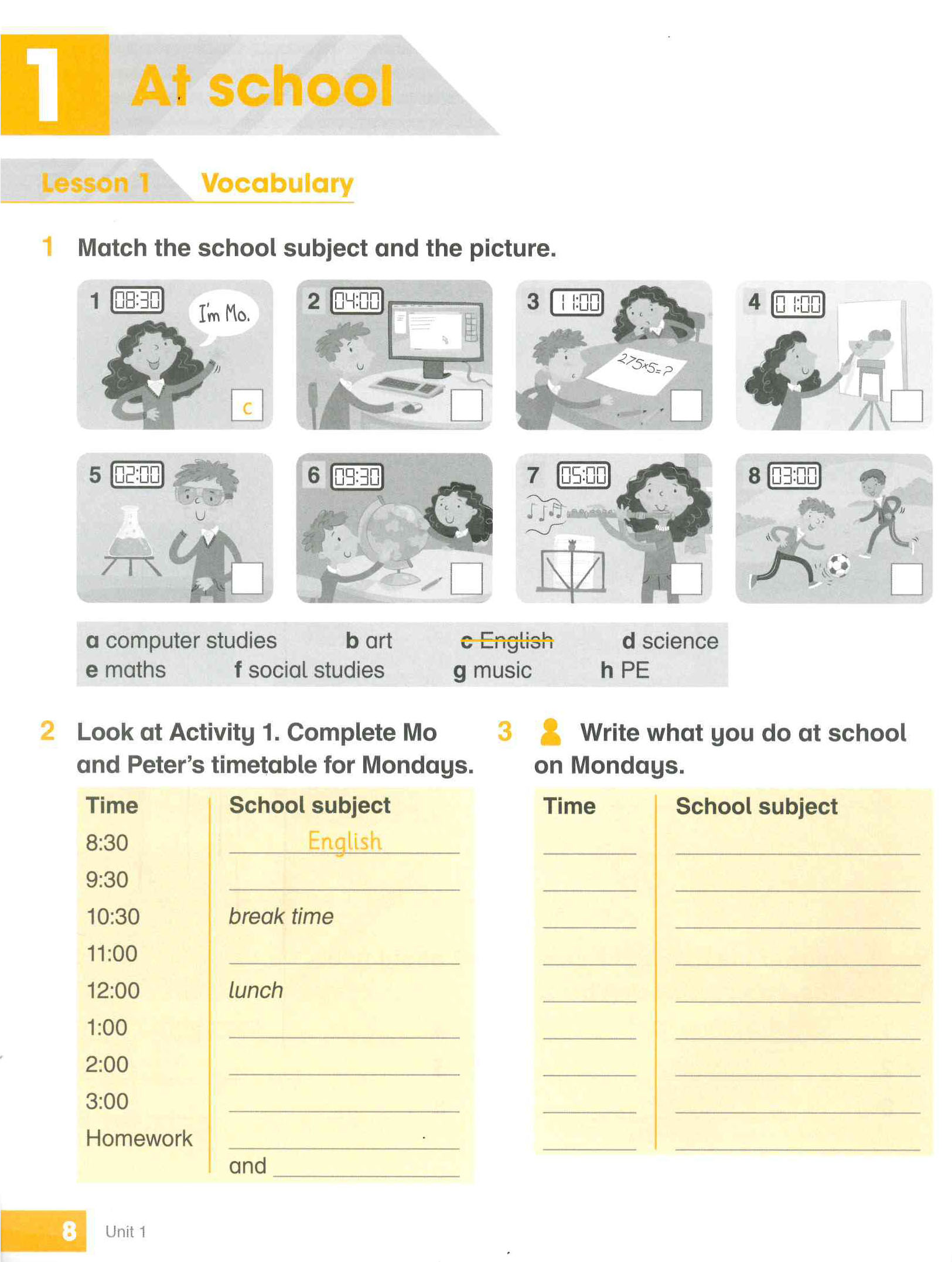 ACADEMY STARS PUPIL'S BOOK   (sách màu+ den trắng)