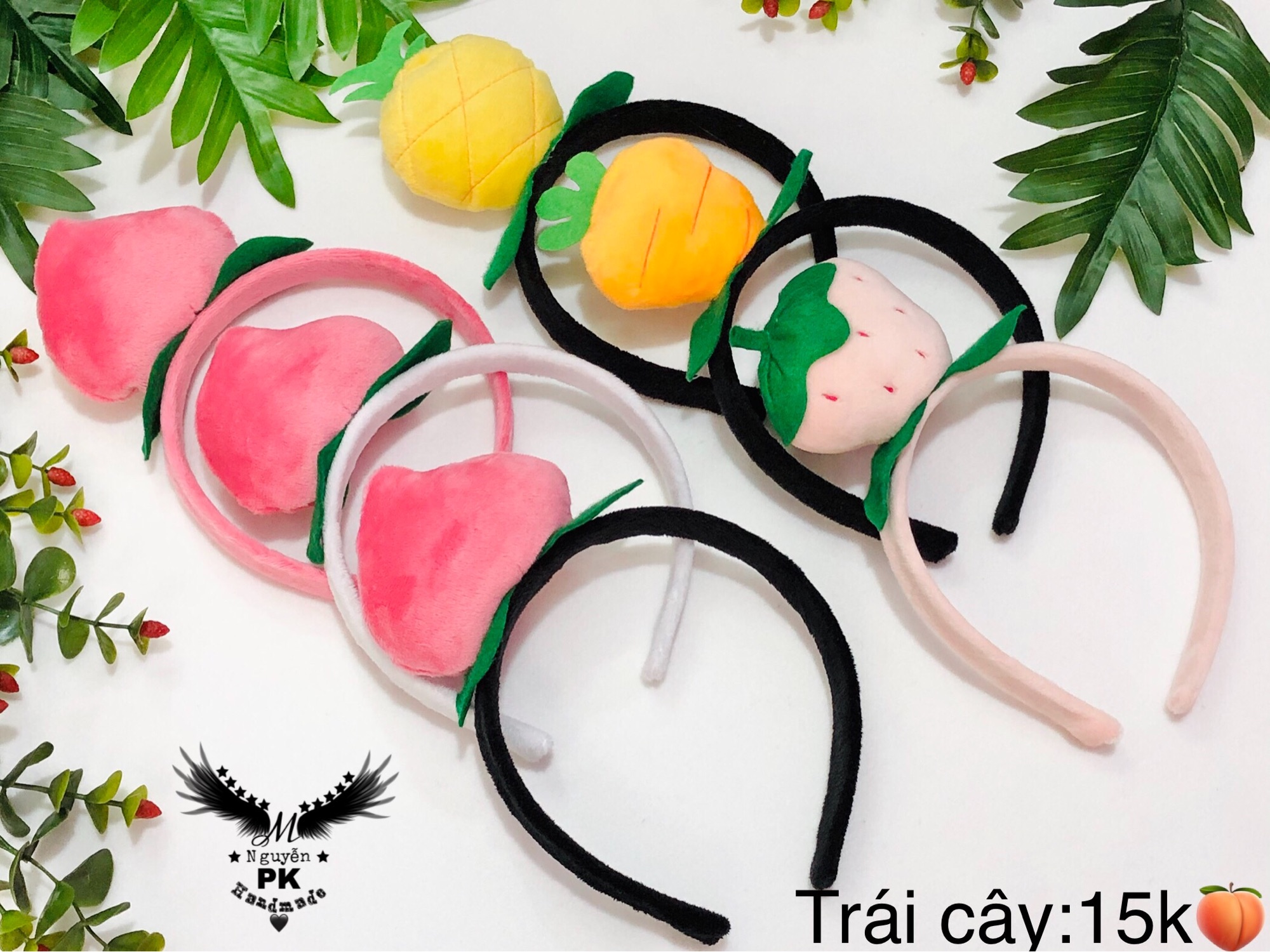 [HCM]Băng đô cài tóc trái cây