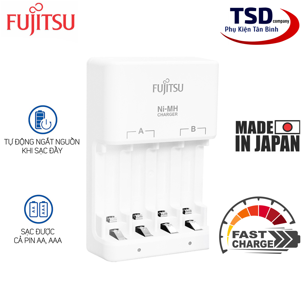 Genuine AA, AAA Fujitsu FCT345 Quick Charge Dock (Battery Not Included)