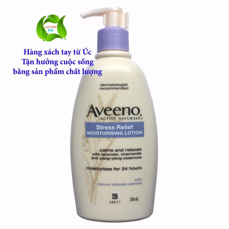 Sữa Dưỡng thể giữ ẩm da của AVEENO Active Naturals Stress Relief Moisturizing Lotion 354ml cao cấp