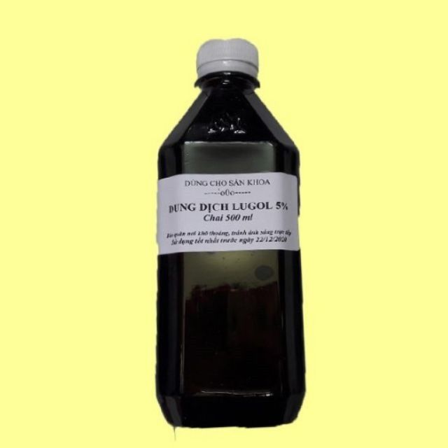Lugol 5%, bottle/500ml