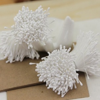Nhụy bột làm hoa mai, hoa đào handmade