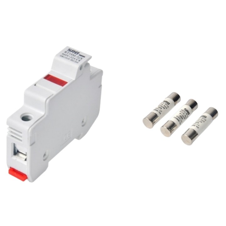 Cầu chì RT18-32 kèm ruột chì sứ 2A-32A - TBD69