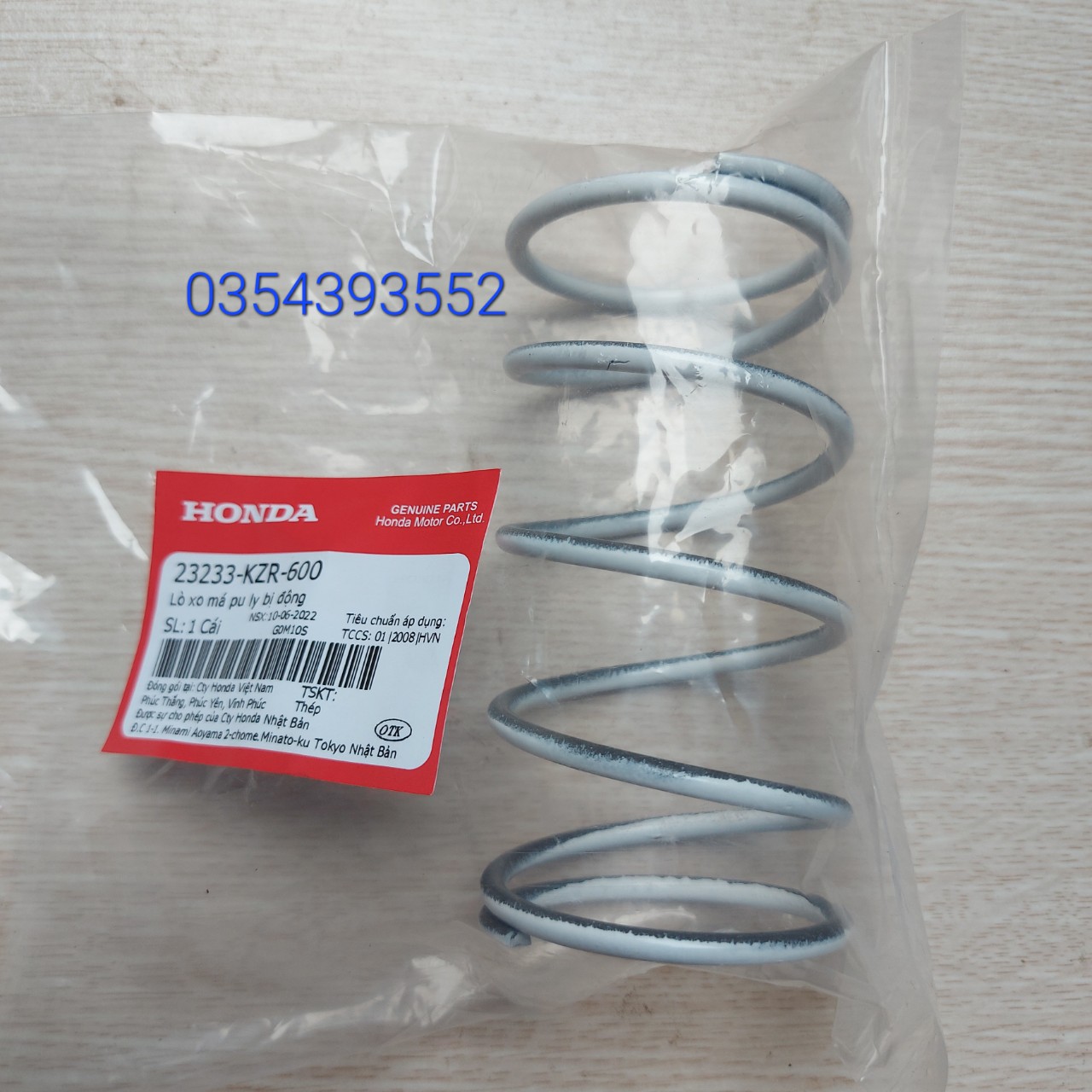 Lò xo côn /lò xo trụ côn xe honda