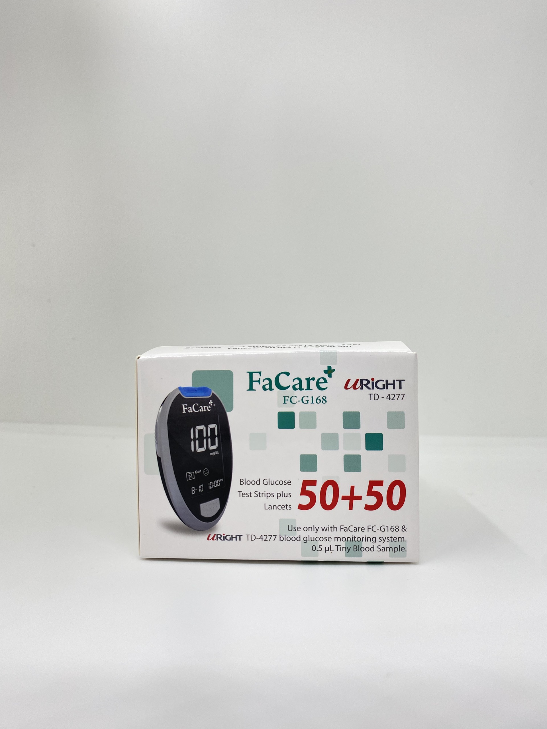 Que test dành cho sản phẩm máy thử đường huyết Facare FC G168