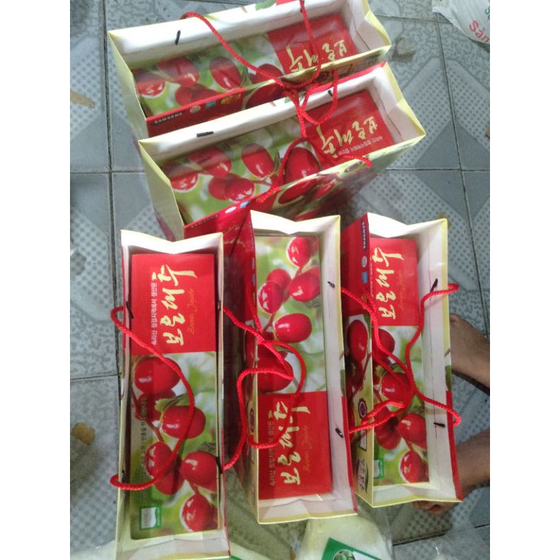 (DATE 2025) TÁO ĐỎ SẤY KHÔ HÀN QUỐC LOẠI 1[1kg]