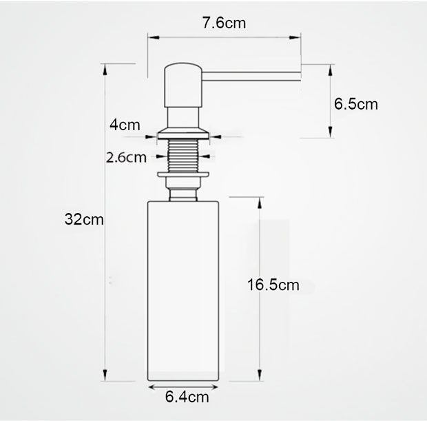 Bình đựng nước rửa chén - bát Soap Dispenser SD323