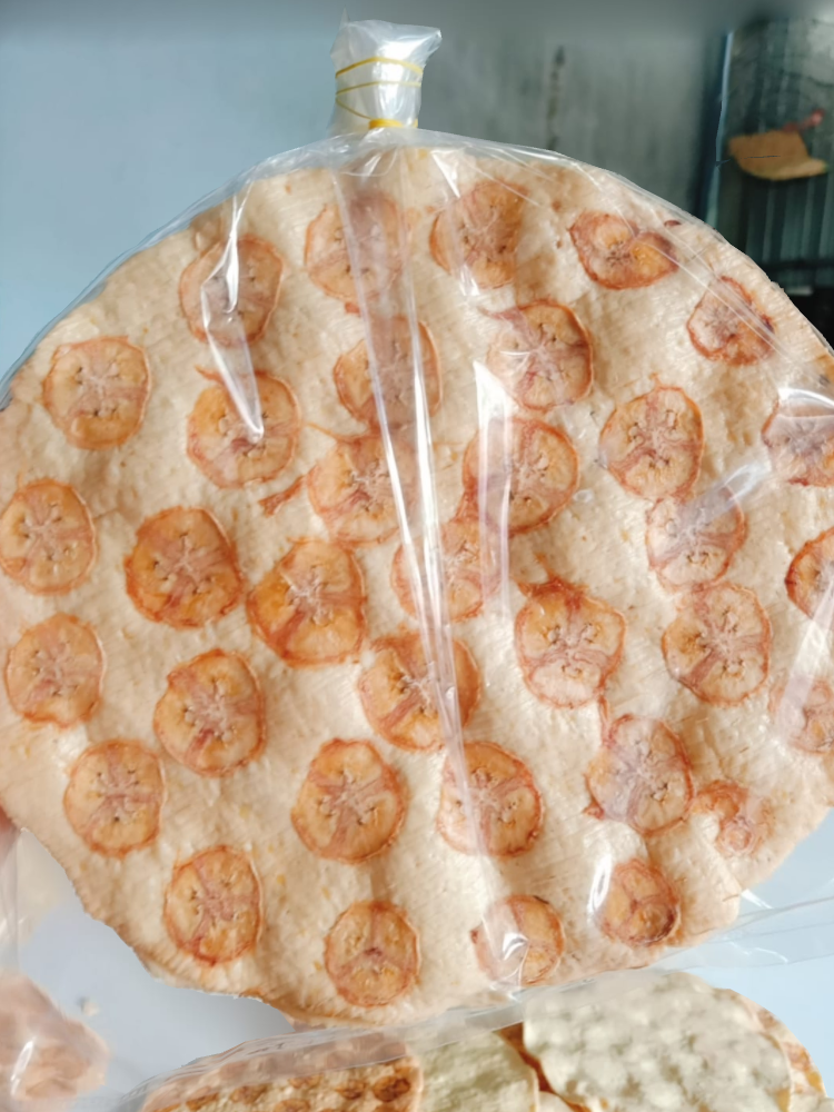 Bánh tráng chuối nướng