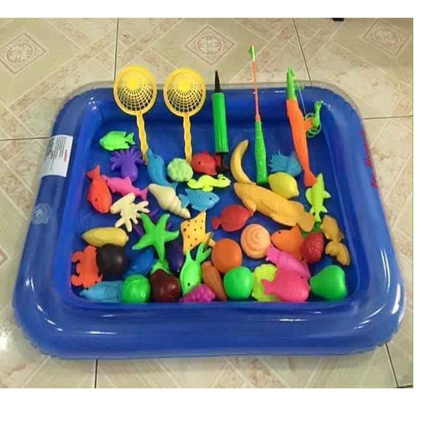Bộ Đồ Chơi Câu Cá Kèm Bể Phao Cho bé