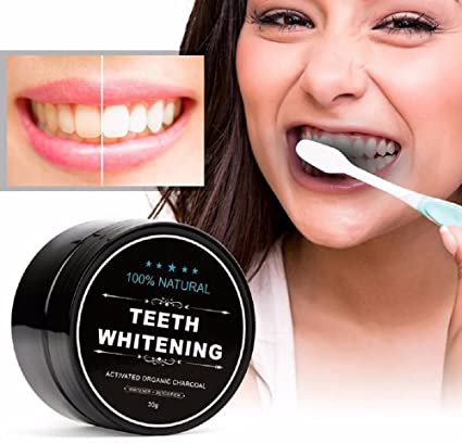 Bột tẩy trắng răng than tre hoạt tính bột khử mùi hôi răng miệng hiệu quả