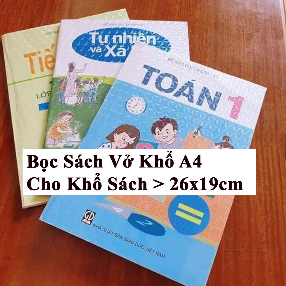 Combo 10 Decal Bọc Sách Vở
