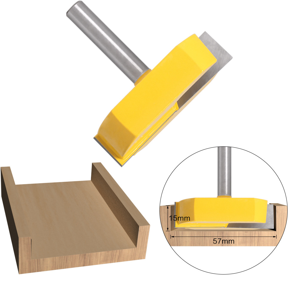 Mũi phay gỗ Mũi phay rãnh thẳng, cốt 8mm hoặc 12.7mm