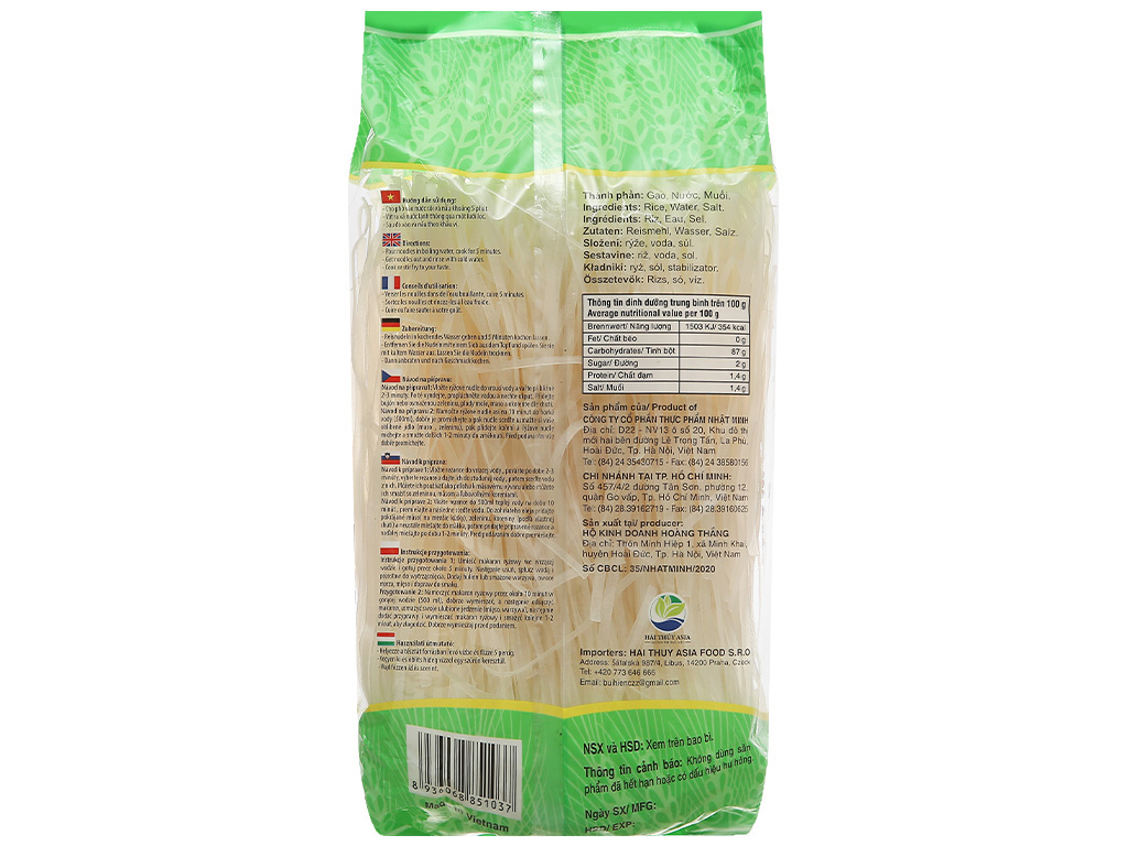 Phở tươi Nhật Minh gói 500g