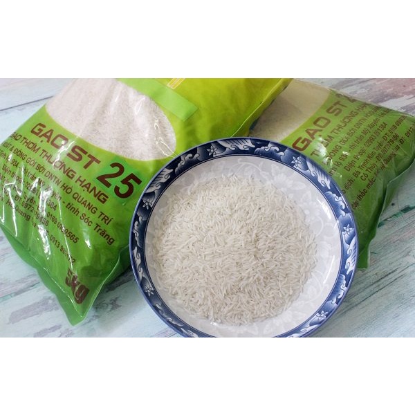 Gạo ST25 Ông Cua Lúa Tôm túi 5Kg - Giá Sỉ, Hàng chính hãng Phân Phối