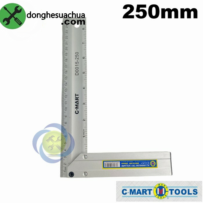 Thước góc vuông c-mart d0015-250