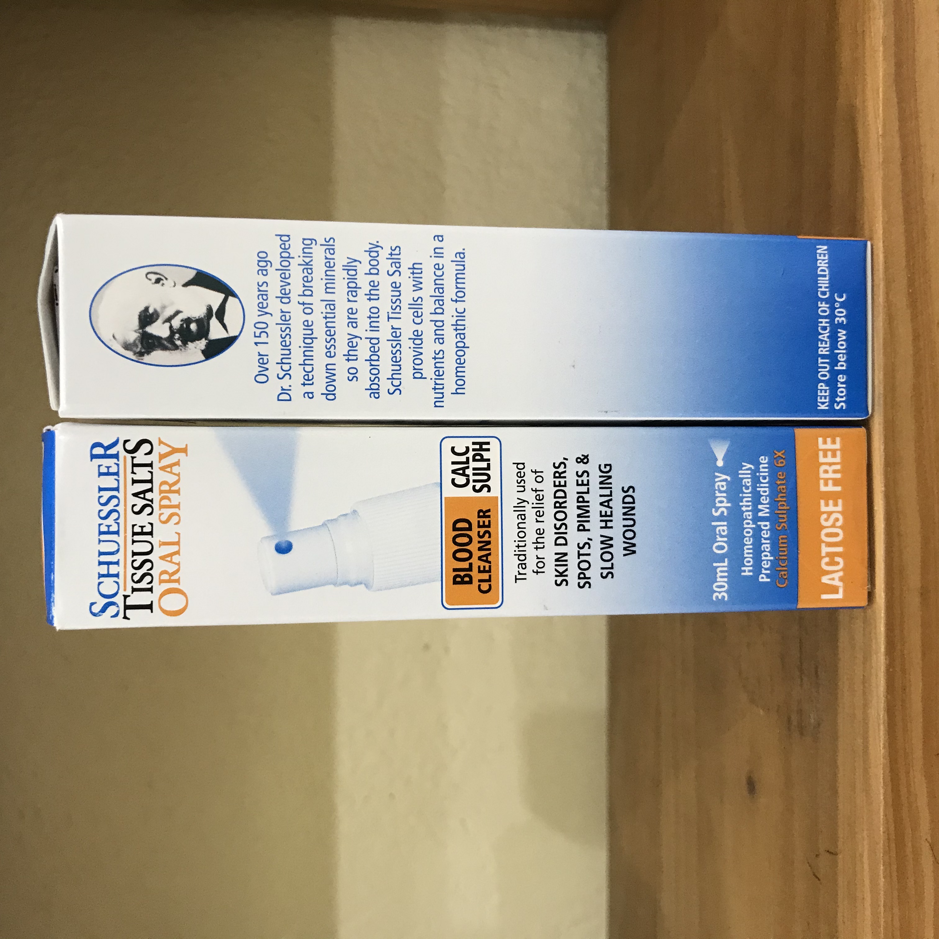 Tissue Salts Spray Blood Cleanser