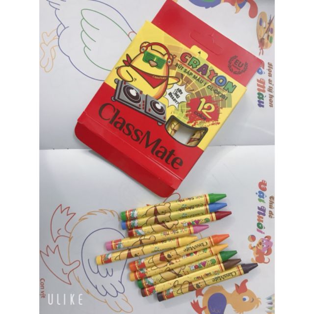Sáp Màu Classmate 12/18/24 Màu