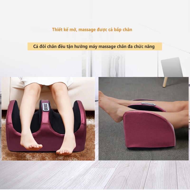 Máy Massage Chân Gấp Gọn Lesen Thư Giãn Tại Nhà, Giảm Đau Mỏi, Cải Thiện Giấc Ngủ, Lưu Thông Khí HuyếT Đa Năng MSG 10 Công Nghệ Nhật - Máy Massage Bấm Huyệt Chân Xua Tan Đau Nhức